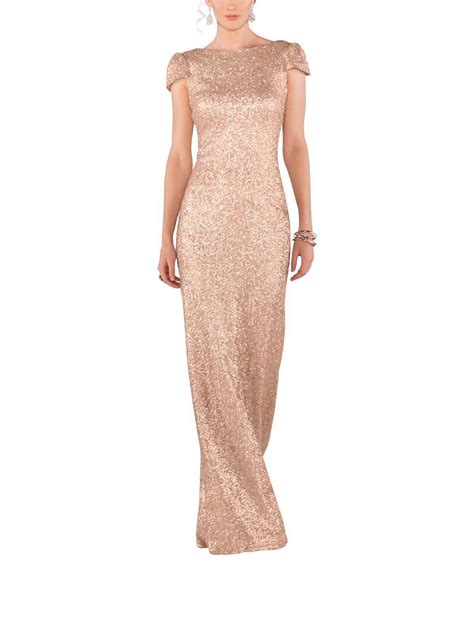 Sorella Vita Modern Metallic Style 8718 Sparkly Bridesmaid Dress