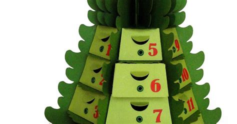 Needles N Knowledge Christmas Countdown Tree Stack Tutorial