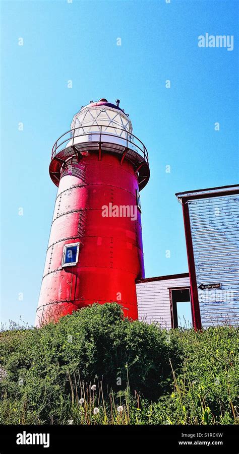 Ferryland Head Lighthouse (1871), Avalon Peninsula, Newfoundland, Canada Stock Photo - Alamy