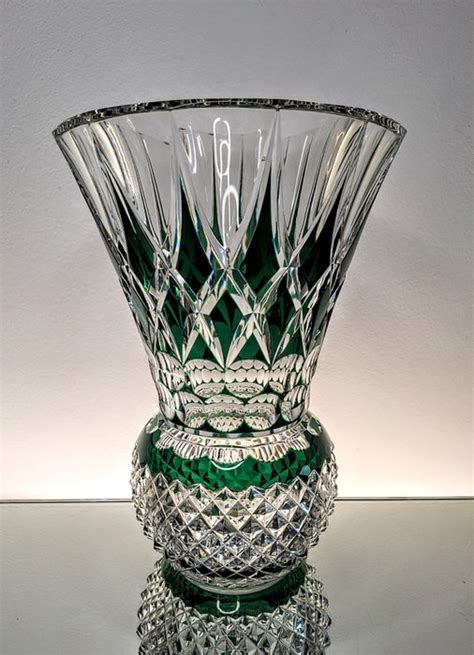 Val Saint Lambert Vase Umar Crystal Catawiki