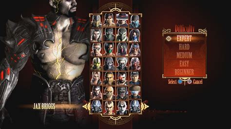 Mortal Kombat 9 Revenant Jax Expert Arcade Ladder YouTube