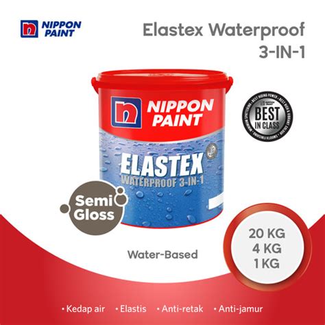 Jual ELASTEX WATERPROOF 3 IN 1 TINTING 4KG CAT PELAPIS ANTI BOCOR