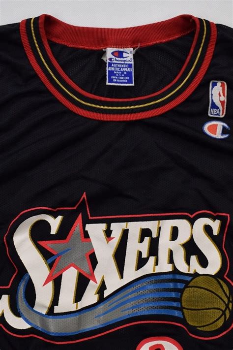 Philadelphia Sixers Iverson Nba Shirt M Other Basketball Classic