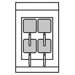 Cuece pastas eléctrico de 1 cuba de 14 Litros Profesional