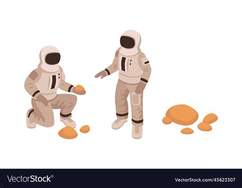 Mars colonization concept Royalty Free Vector Image