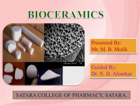 Ceramic Biomaterials Bioceramics