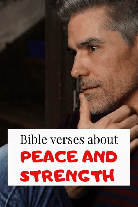 Inspiring Bible Verses About Peace And Strength