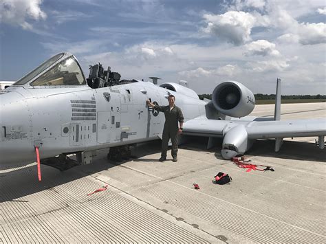 The Crazy Story Of The Very First A 10 Pilot To Land A Badly Damaged