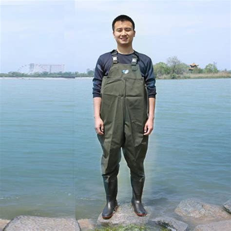 Buy Fishing Waders Wading Pants Clothing Portable Chest Overalls Mens