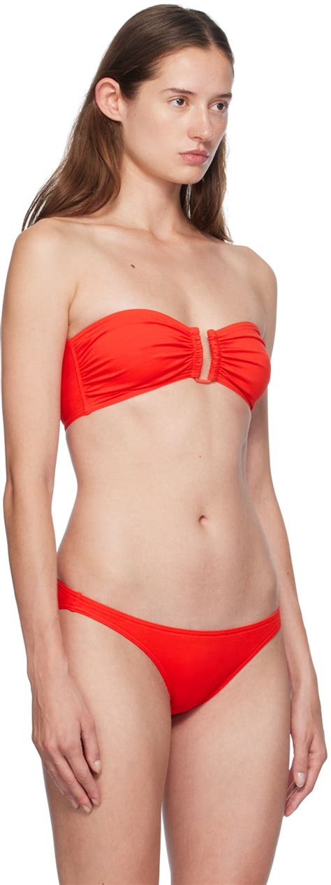 ERES Red Show Bikini Top ERES