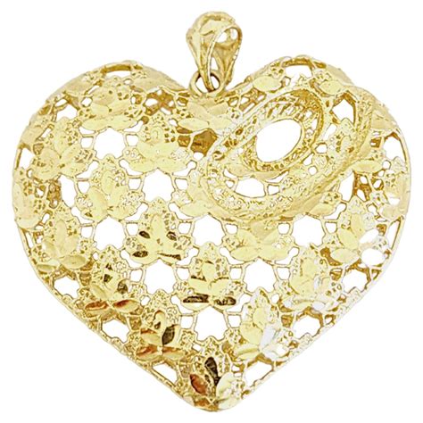 Victorian 14 Karat Yellow Gold Letter A Rock Crystal Heart Shape Locket