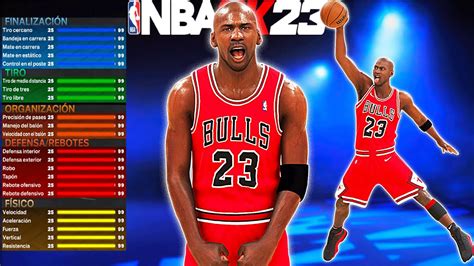 Mi Build Michael Jordan 🐐 EstÁ Roto En Nba 2k23 Como Crear A Michael Jordan Nba 2k23 🔥 Youtube