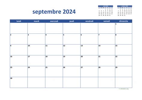 Calendrier Septembre Wikidates Org