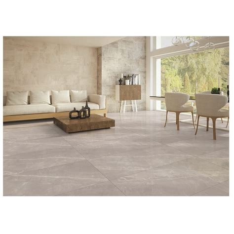 Piso Porcelanato Esmaltado Armani Grey X Cm Sanplaza Cer Micas