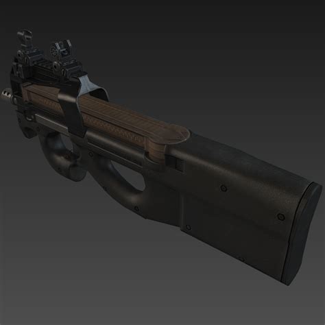 3d p90 submachine gun