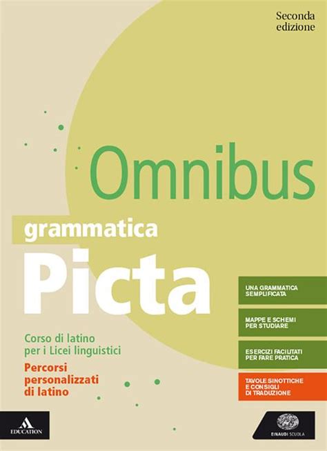 Grammatica Picta Omnibus Percorsi Personalizzati Di Latino Per Il