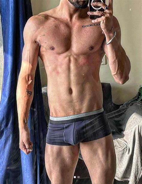 Shirtless Bollywood Men Hot Bod And Bulge VPL Of Gym Fit Hunk But