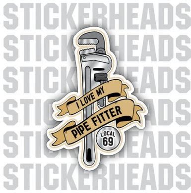 Pipefitter Plumber Stickers – Stickerheads Stickers