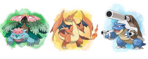 Mega Venusaur, Mega Charizard, Mega Blastoise - The PokeMasters