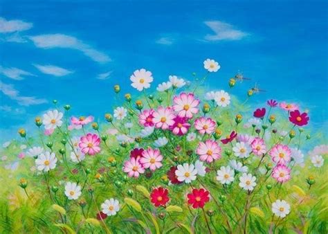 I Miss You Wallpaper Wildflower Paintings Wallpaper Nature Flowers