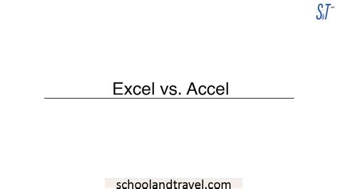 Excel Vs Accel Which Is Correct