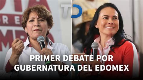 Primer Debate Por La Gubernatura Del Estado De México Telediario México