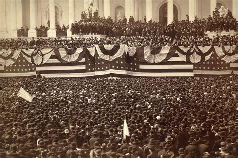 Grover Cleveland S Inauguration As The 22Nd President Of The Us He Is Delivering His Inaugural ...