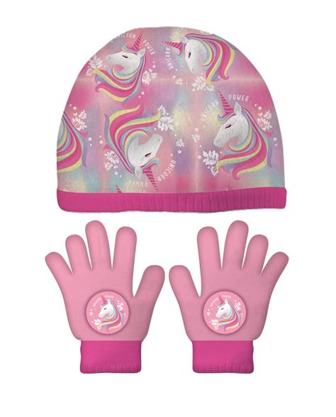 Gorro Y Guantes Unicornio Arditex