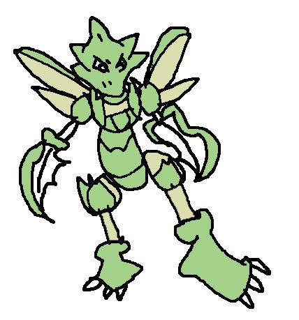 Scyther by Awsomerayd2 on DeviantArt