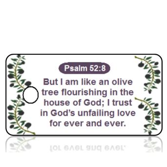 Psalm 52:8 Bible Scripture Key Tags – Share-IT! Tags