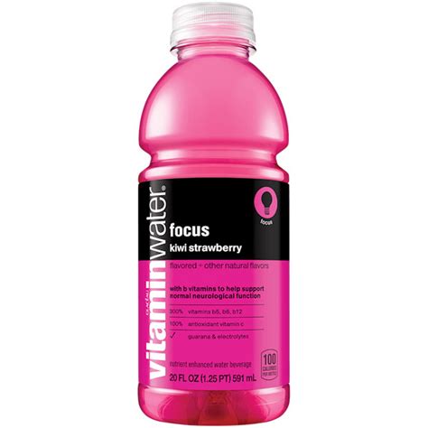 Glaceau Vitamin Water Focus Oz Bottle Five Star Breaktime Solutions