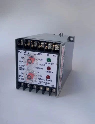 Overcurrent Relay - Alternator Voltage Relay Manufacturer from Faridabad