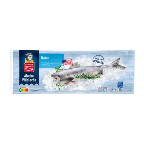 GOLDEN SEAFOOD Alaska Wildlachs Von ALDI Nord Ansehen