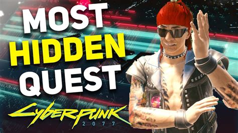 Cyberpunk 2077's MOST HIDDEN QUEST... - Cyberpunk 2077 videos