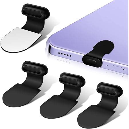 TIESOME Lot de 3 bouchons anti poussière en silicone pour port USB de