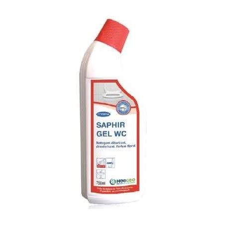 DETARTRANT Saphir Gel WC à bec Fraîcheur bleue 750 ml SOURIRE DES