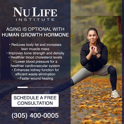 Anti-aging Benefits Of Human Growth Hormone Therapy | Nulife Institute