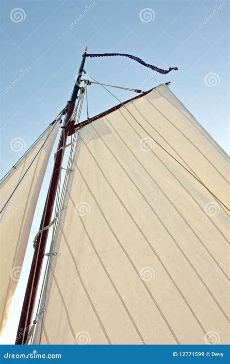 Detail From A Traditional Sail Stock Image Image Of Traditional Sail