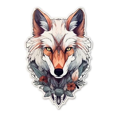 Premium Vector | Wolf head tattoo