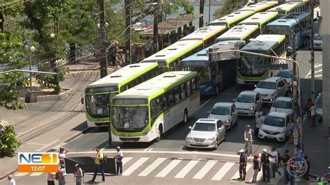 Motoristas E Cobradores Paralisam Atividades Em Protesto Ne1 G1