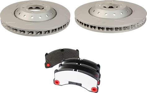 Amazon Shw Oem Front Mm Slotted Composite Disc Rotors And