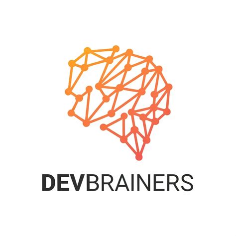 Logo Design For Devops Braininspired Symbol On Clear Background Ai