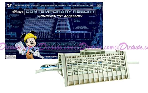 DIZDUDE Disney World Contemporary Resort Monorail Playset