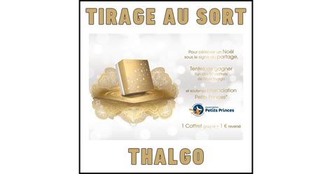 Anti crise fr Tirage au Sort Thalgo Coffret Hydratation à