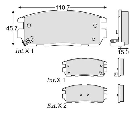 Balatas De Disco Traseras Para Gmc Denali Terrain Meses Sin