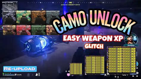 MW3 Zombies CAMO UNLOCK Glitch EASY Weapon XP CAMOS Modern Warfare 3