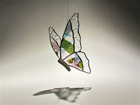 Butterfly Stained Glass Suncatcher Etsy