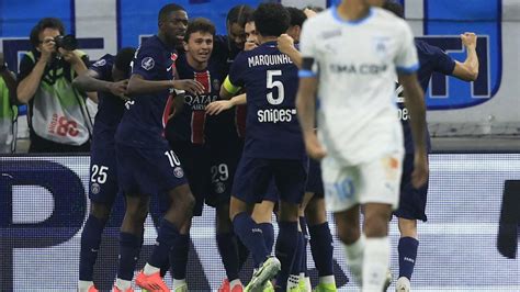 OM PSG Les Notes Du Match