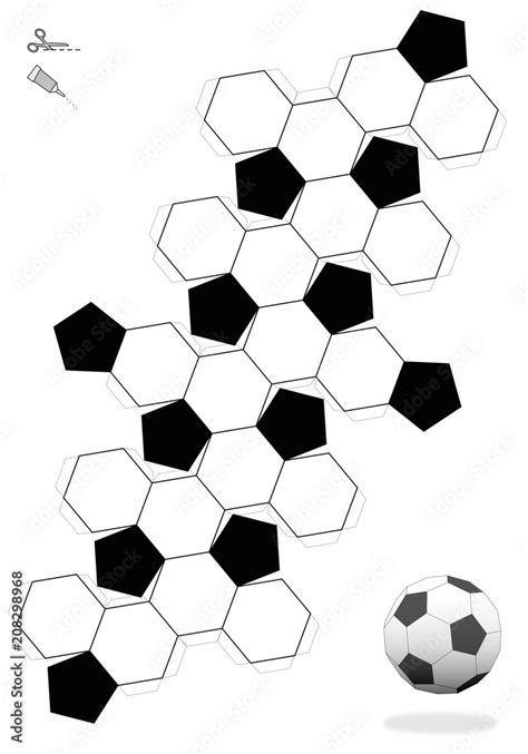 Cut Out Soccer Ball Template Low Prices | arizonawaterworks.com