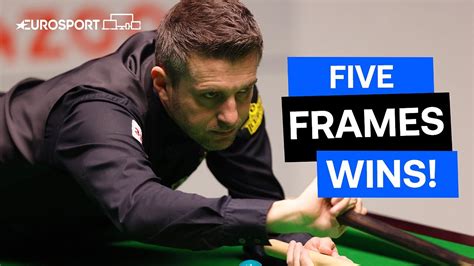 Mark Selby Wins Five Frames At World Snooker Champs Part